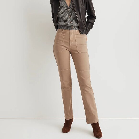 The '90s Straight Utility Pant in Garment-Dyed Canvas - Picture 2 of 7